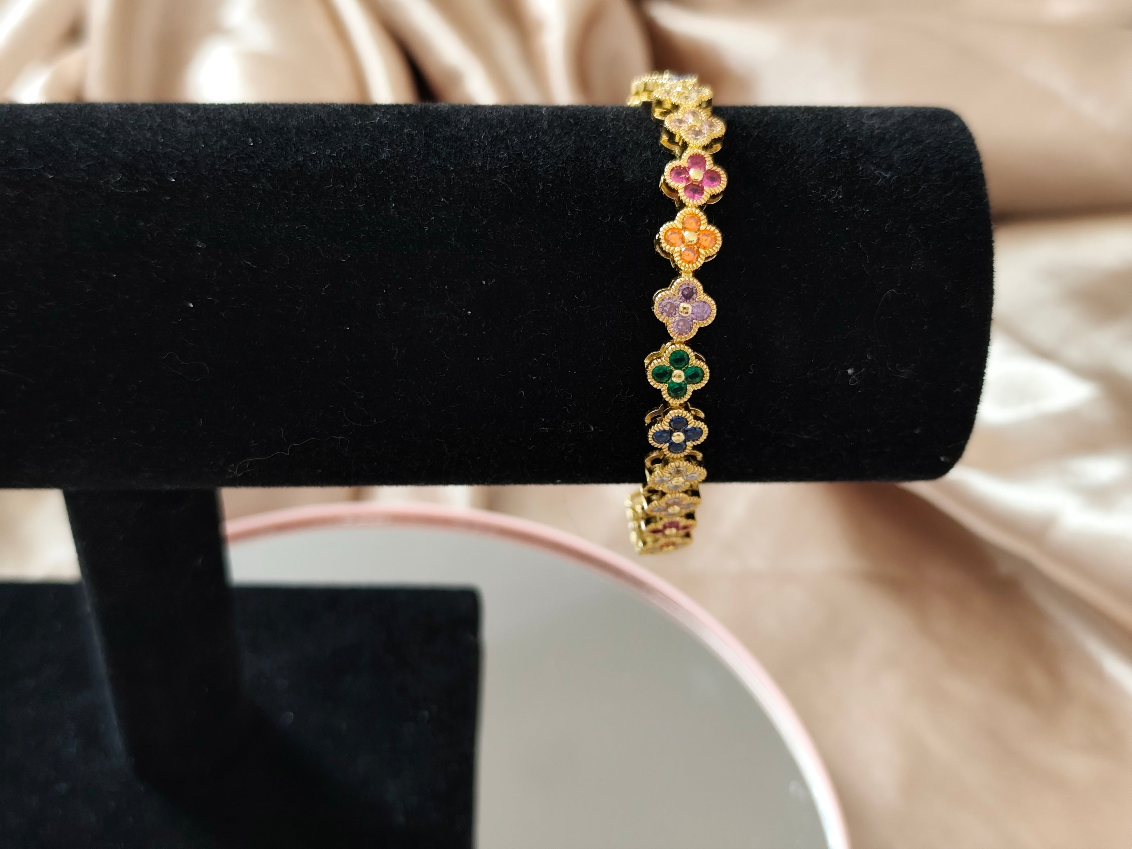 Bracelet "Jardin fleuri"